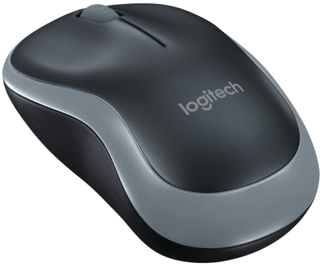Мишка Logitech Wireless Mouse M185 Swift Grey